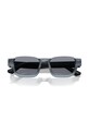 Emporio Armani okulary przeciwsłoneczne kwadratowe 0EA4268U niebieski