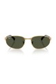 Ray-Ban slnečné okuliare zlatá 0RB3777
