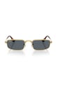 Ray-Ban okulary przeciwsłoneczne A$AP ROCKY X RAY-BAN 0RB3927 złoty SS26