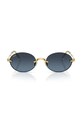 Ray-Ban okulary przeciwsłoneczne A$AP ROCKY X RAY-BAN 0RB3929 złoty SS26