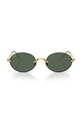 Ray-Ban okulary przeciwsłoneczne A$AP ROCKY X RAY-BAN 0RB3929 złoty SS26