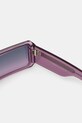 Akcesoria Rick Owens DRKSHDW okulary przeciwsłoneczne Gethshades RG0000008.GTSVLT fioletowy
