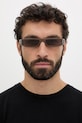 Rick Owens DRKSHDW okulary przeciwsłoneczne Fog RG0000009.GBROWN