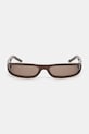 Rick Owens DRKSHDW okulary przeciwsłoneczne Fog RG0000009.GBROWN brązowy SS26