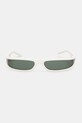 Rick Owens DRKSHDW okulary przeciwsłoneczne Fog RG0000009.GPRLFS beżowy SS26