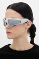 Rick Owens DRKSHDW sunglasses Ryder RG0000012.GSLVCS silver SS26