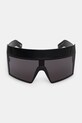 Rick Owens DRKSHDW Rev Shiny okulary przeciwsłoneczne RG0000017.GBLKB czarny SS26