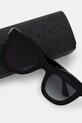 Akcesoria Thierry Lasry GAMBLY okulary przeciwsłoneczne kocie oczy GAM701 czarny
