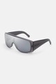 MM6 Maison Margiela okulary przeciwsłoneczne MARGIELA MM6 MASK GREY czarny I4H1