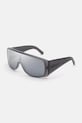 MM6 Maison Margiela okulary przeciwsłoneczne MARGIELA MM6 MASK GREY czarny I4H1
