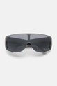 MM6 Maison Margiela okulary przeciwsłoneczne MARGIELA MM6 MASK GREY czarny I4H1