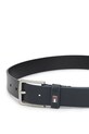 Tommy Hilfiger pasek skórzany dziecięcy KA0KA00002.PPY2 granatowy SS26