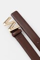 Weekend Max Mara pasek skórzany AWEST 2615501034600 brązowy SS26