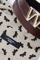 Akcesoria Weekend Max Mara pasek skórzany AWEST 2615501034600 brązowy