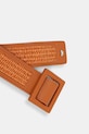 Weekend Max Mara pasek damski z imitacji skóry ABOCCA 2615501015600 pomarańczowy SS26