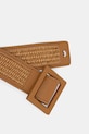 Weekend Max Mara pasek damski z imitacji skóry ABOCCA 2615501015600 brązowy SS26
