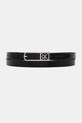 Calvin Klein pasek imitacja skóry licowej czarny LV04F7057G