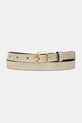 Calvin Klein pasek skórzany złoty LV04F7058G