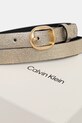 Akcesoria Calvin Klein pasek skórzany LV04F7058G złoty