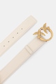 Pinko pasek skórzany 100120.A31J beżowy SS26