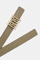 Pedro del Hierro pasek damski skórzany 4693079 beżowy SS26