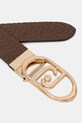 Akcesoria Liu Jo pasek dwustronny AA6238.ES034 brązowy