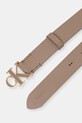 Calvin Klein pasek damski skórzany LV04F7073G beżowy SS26