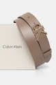Akcesoria Calvin Klein pasek damski skórzany LV04F7073G beżowy