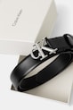 Akcesoria Calvin Klein pasek damski skórzany LV04F7074G czarny