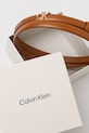 Akcesoria Calvin Klein pasek damski skórzany LV04F7085G brązowy