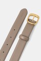Calvin Klein ζώνη Γυναικεία δερμάτινη LV04F7100G μπεζ SS26