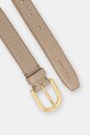 Marc O'Polo pasek damski skórzany 5000011531 beżowy SS26