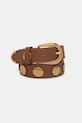 Δερμάτινη ζώνη Guess καφέ BW9348.P6230
