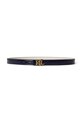 Lauren Ralph Lauren двосторонній ремінь жіночий шкіряний темно-синій 412P10210
