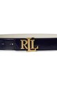 Akcesoria Lauren Ralph Lauren pasek dwustronny damski skórzany 412P10211 granatowy