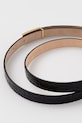 Victoria Beckham pasek damski skórzany Dorian B126AAC007439A czarny SS26