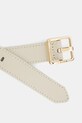 BOSS pasek damski skórzany Eleri-G 50559698 beżowy SS26