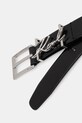 Karl Lagerfeld pasek damski skórzany K/SIGNATURE B2W33038 czarny SS26