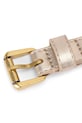 Accessori Kurt Geiger London cintura da donna in pelle Octavia Belt 5632761109 oro