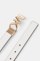 MICHAEL Michael Kors pasek damski skórzany 29MKWB557918 biały SS26