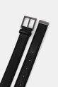 Tommy Hilfiger pasek skórzany AM0AM13944 czarny SS26