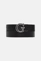 Guess pasek skórzany czarny BM7869.P6135
