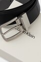 Αξεσουάρ Αναστρέψιμη δερμάτινη ζώνη Calvin Klein LV04D7050G μαύρο