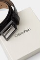 Doplnky Calvin Klein opasok pánsky kožený LV04D7078G čierna