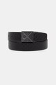 Calvin Klein pasek dwustronny męski skórzany czarny LV04D7083G