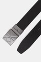 Calvin Klein pasek dwustronny męski skórzany LV04D7083G czarny SS26