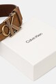 Doplňky Calvin Klein pásek pánský semišový LV04D7084G hnědá