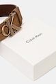 Doplňky Calvin Klein pásek pánský semišový LV04D7084G hnědá