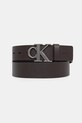 Calvin Klein pásek pánský kožený hnědá LV04D7085G