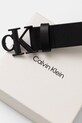 Doplňky Calvin Klein pásek pánský kožený LV04D7091G černá